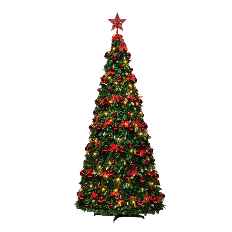 Indoor & Outdoor PVC & Pine Needle Christmas Wreath
