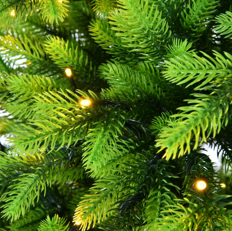 pre-Lit PE Hinged Christmas Tree