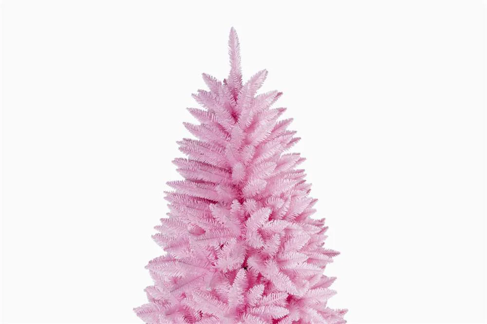 Pink Pointy Home Interior Decoration Christmas Tree
