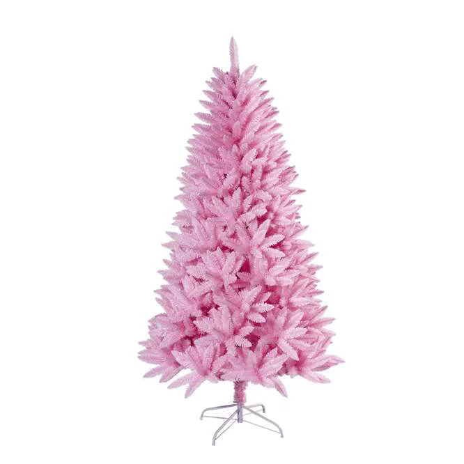 Pink Pointy Home Interior Decoration Christmas Tree