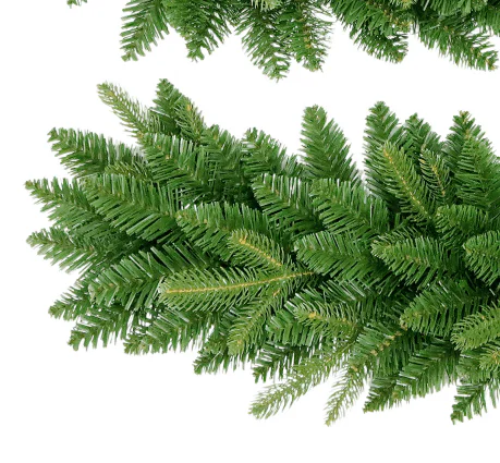 Green PE & PVC Christmas Garland