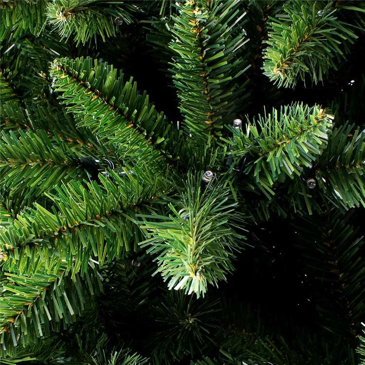 Pointy PVC Christmas Tree With LED Lights
