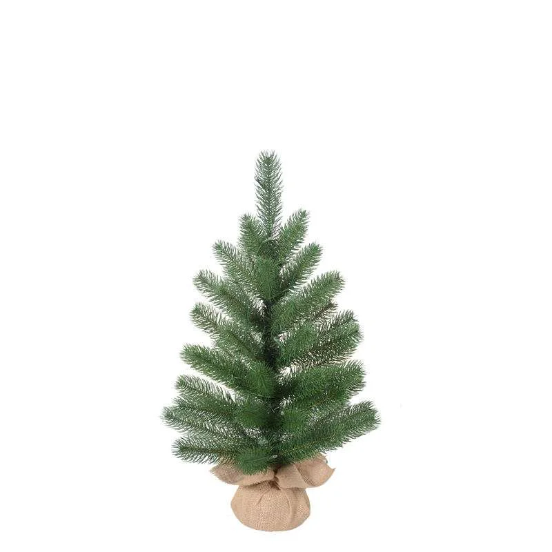 Pre-lit Tabletop Mini PE Christmas Tree