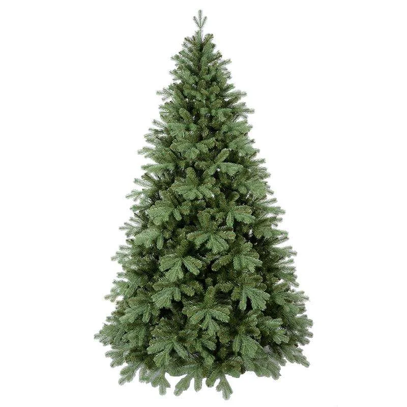 6 ft Hinged PE PVC Green Christmas Tree