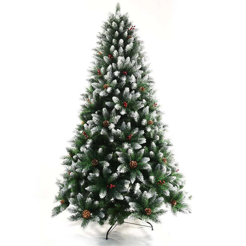 7 ft White PVC Pointy Christmas Tree