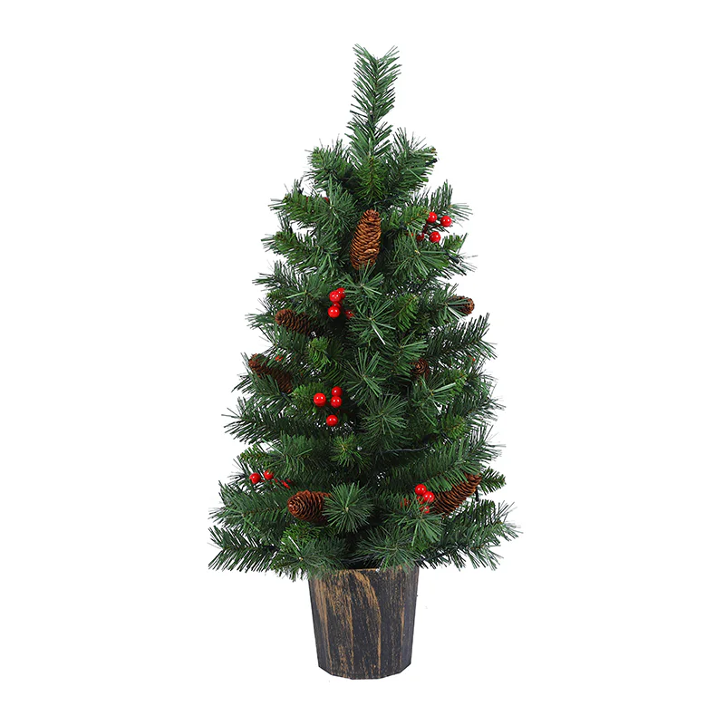 Tabletop Mixed PVC Christmas Tree