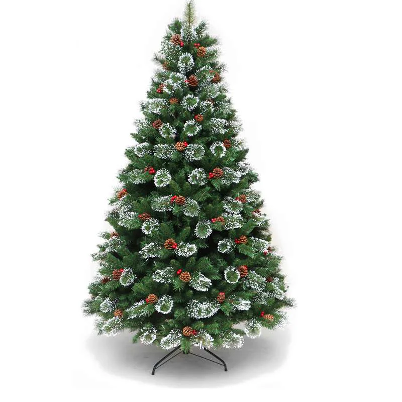 Automatic green dip white Christmas Tree