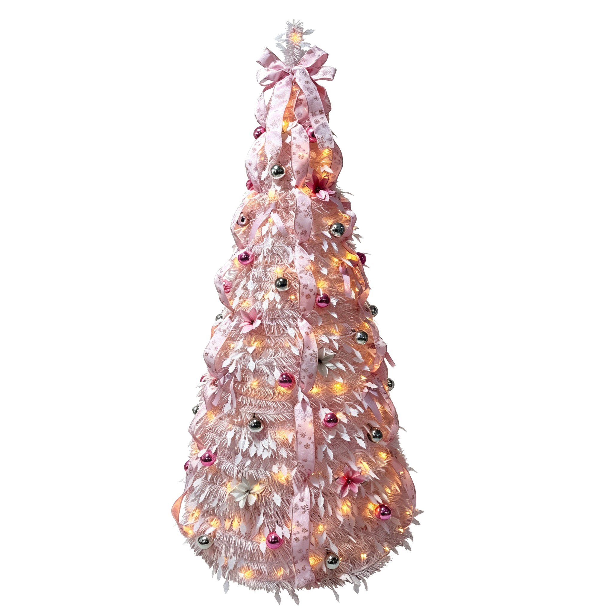 7.5ft Wholesale Mixed Hinged Christmas Tree