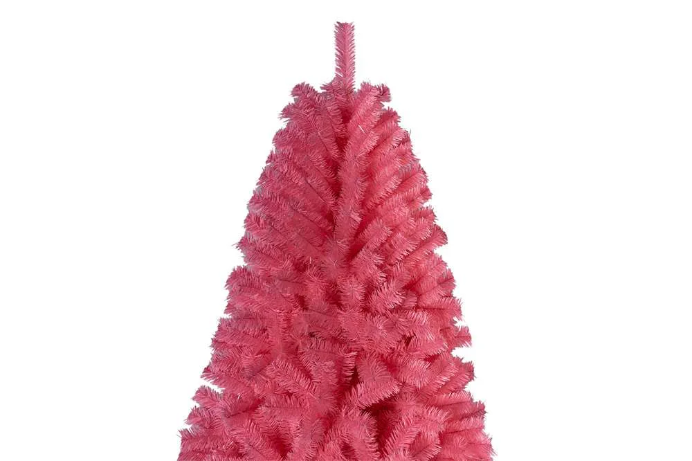 Red PVC Artificial Christmas Tree