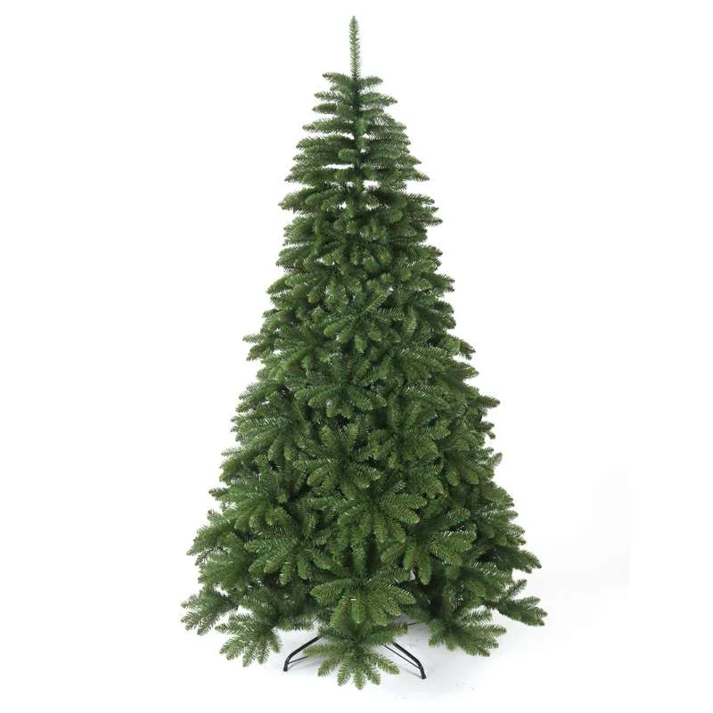 7 ft Hinged Green PVC Christmas Tree