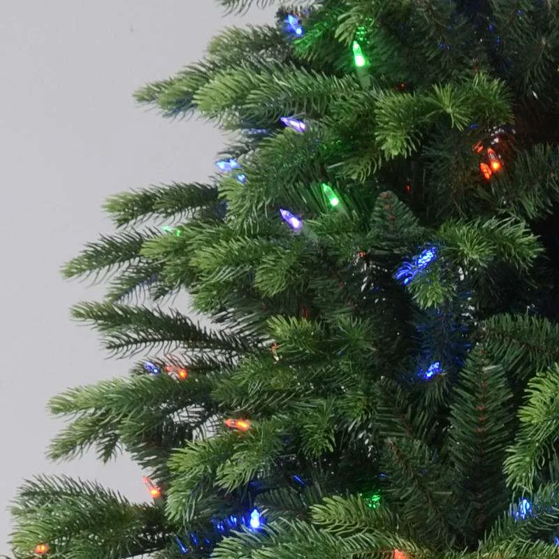 Hinged Christmas Tree with Colorful LED Lights