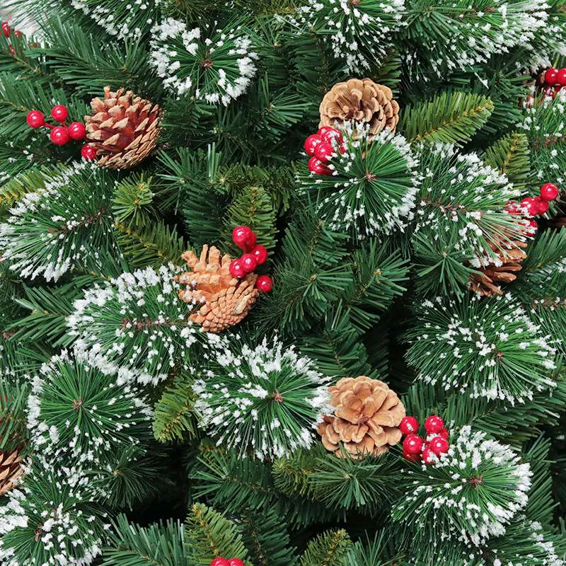 Automatic green dip white Christmas Tree