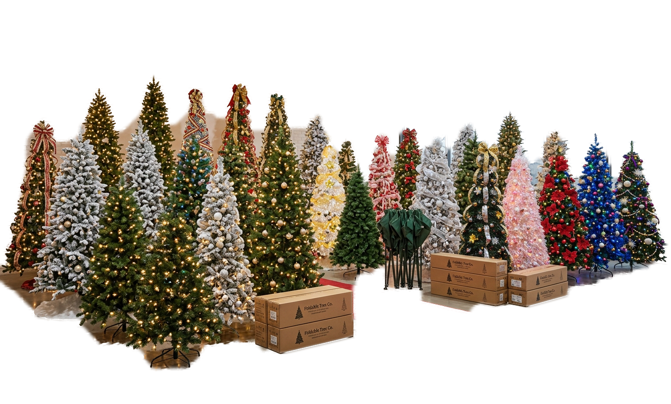 PE PVC Pine Needle Christmas Tree